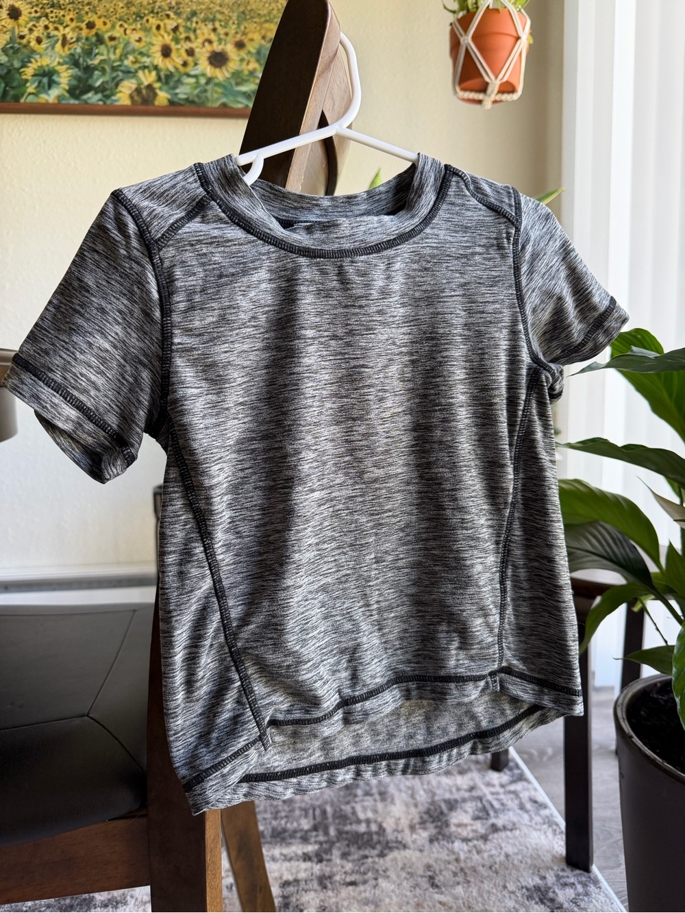 Hanna Andersson Gray Athletic Tee size 2T